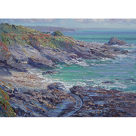October Sunlight, Prussia Cove (Bessy's Cove)